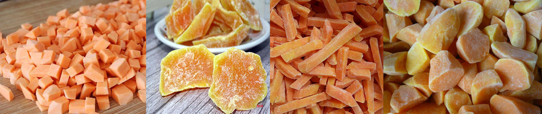 البطاطا الحلوة المجمدة