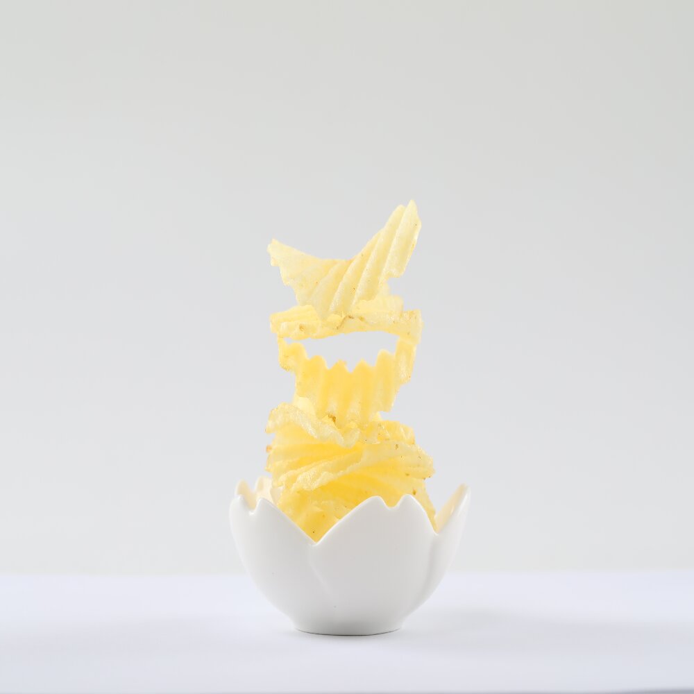 Chinese Crinkle Cut Potato Chips Original Cut Tomato Flavored Potato Chips with FSSC22000